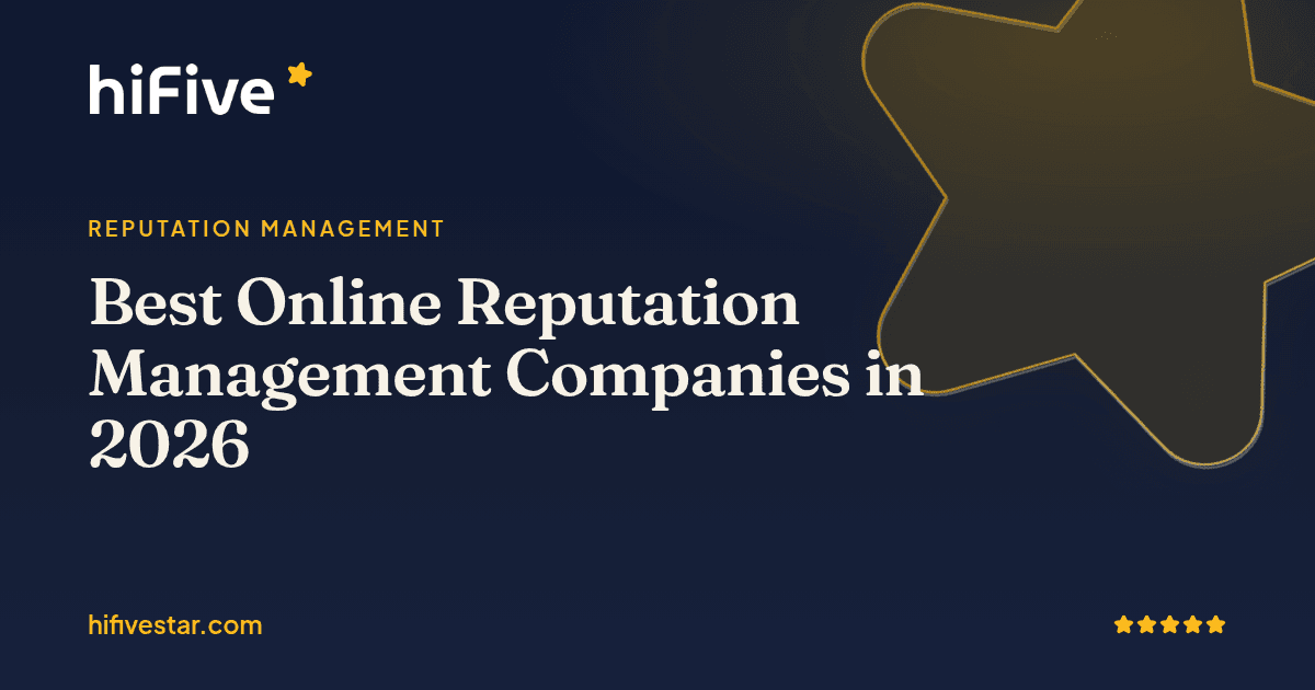 Best Online Reputation Management Companies in 2026