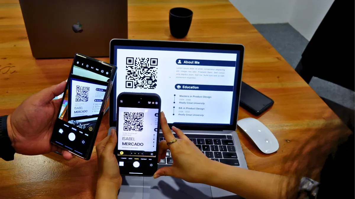 Google Review QR Code Template Design