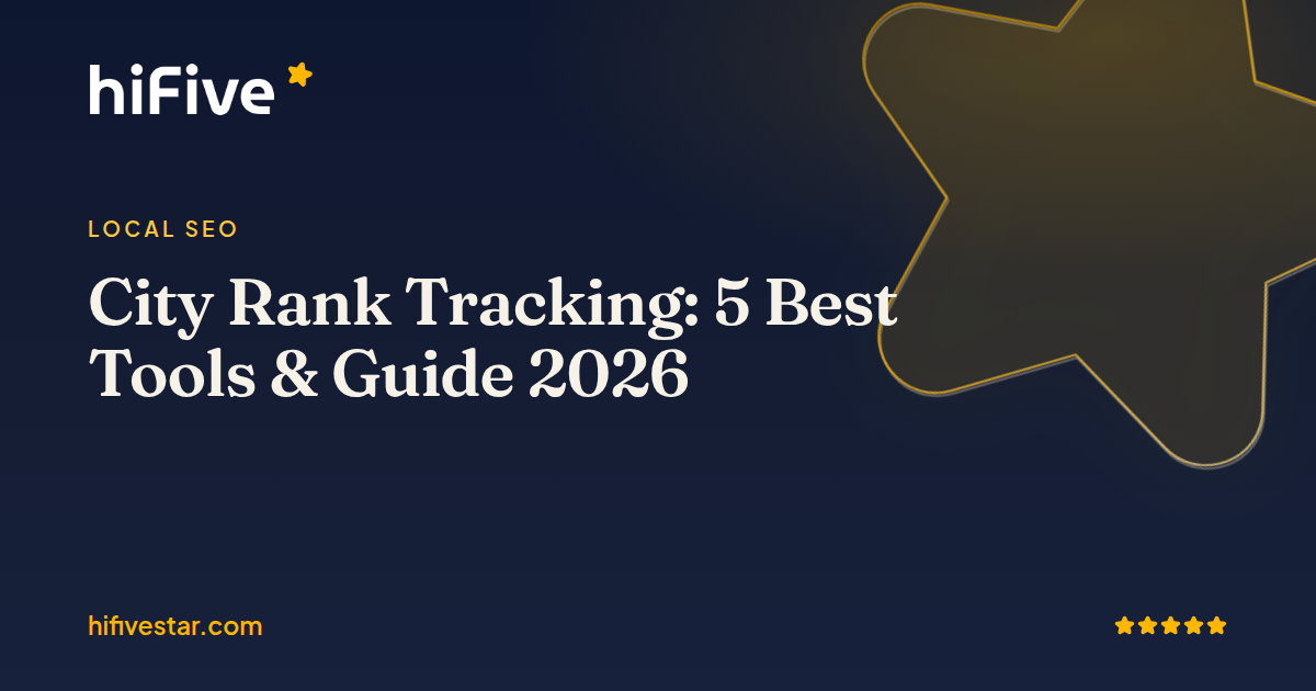 City Rank Tracking: 5 Best Tools & Guide 2026